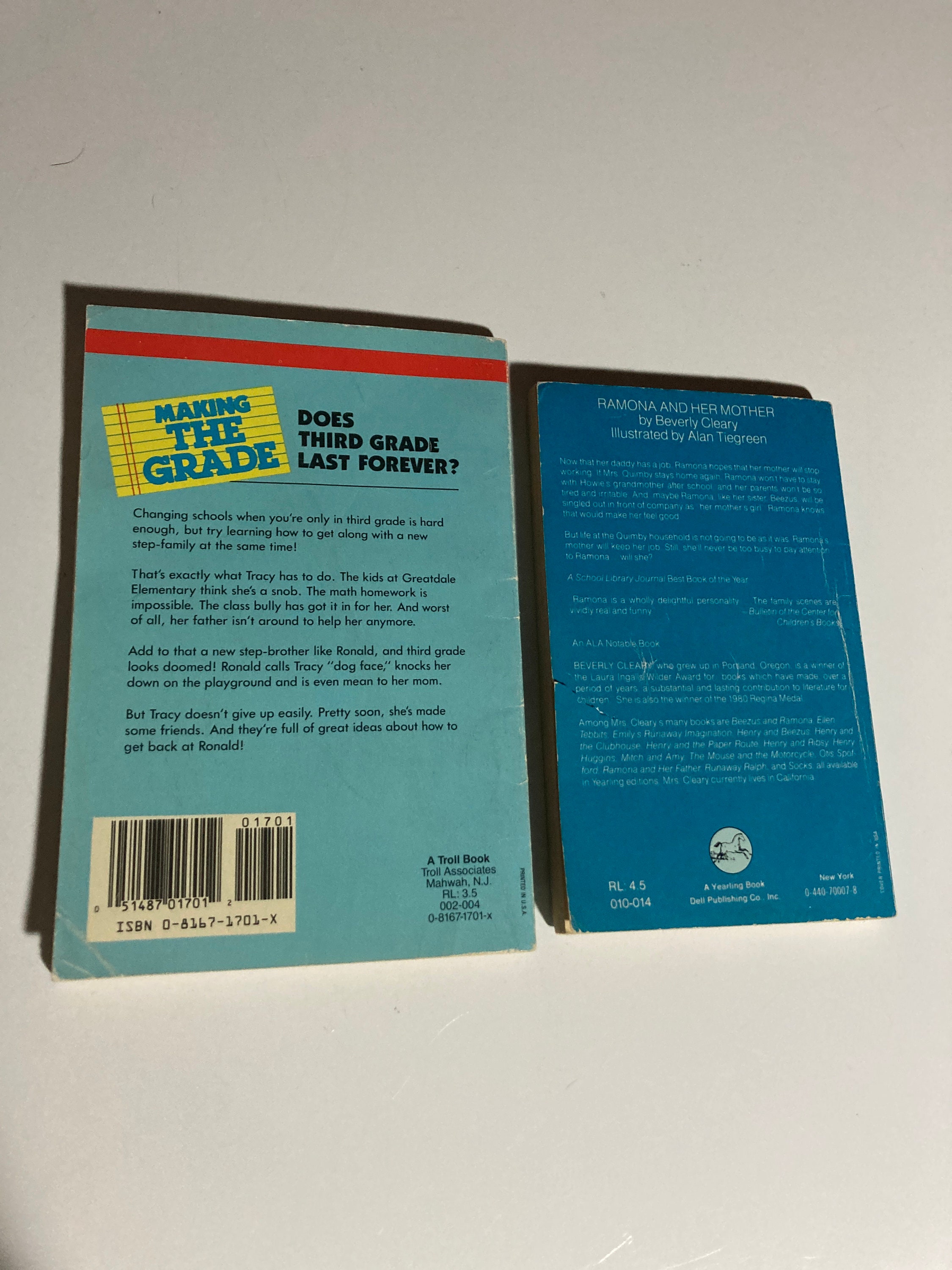 Ramona and Her Mother by Beverly Clearly Paperback Book & Does Third ...