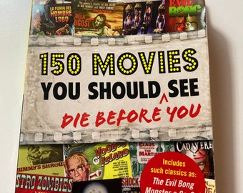 150 Movies You Should Die before you See oversized paperback book by Steve Miller movies