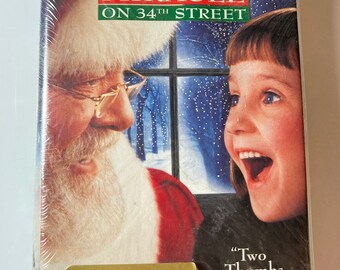 Miracle on 34th Street VHS tape vintage by 20th Century Fox movie