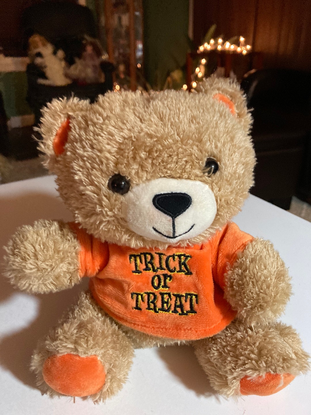 Hallmark Halloween Plush Stuffed 8 Teddy Bear in Trick or Etsy