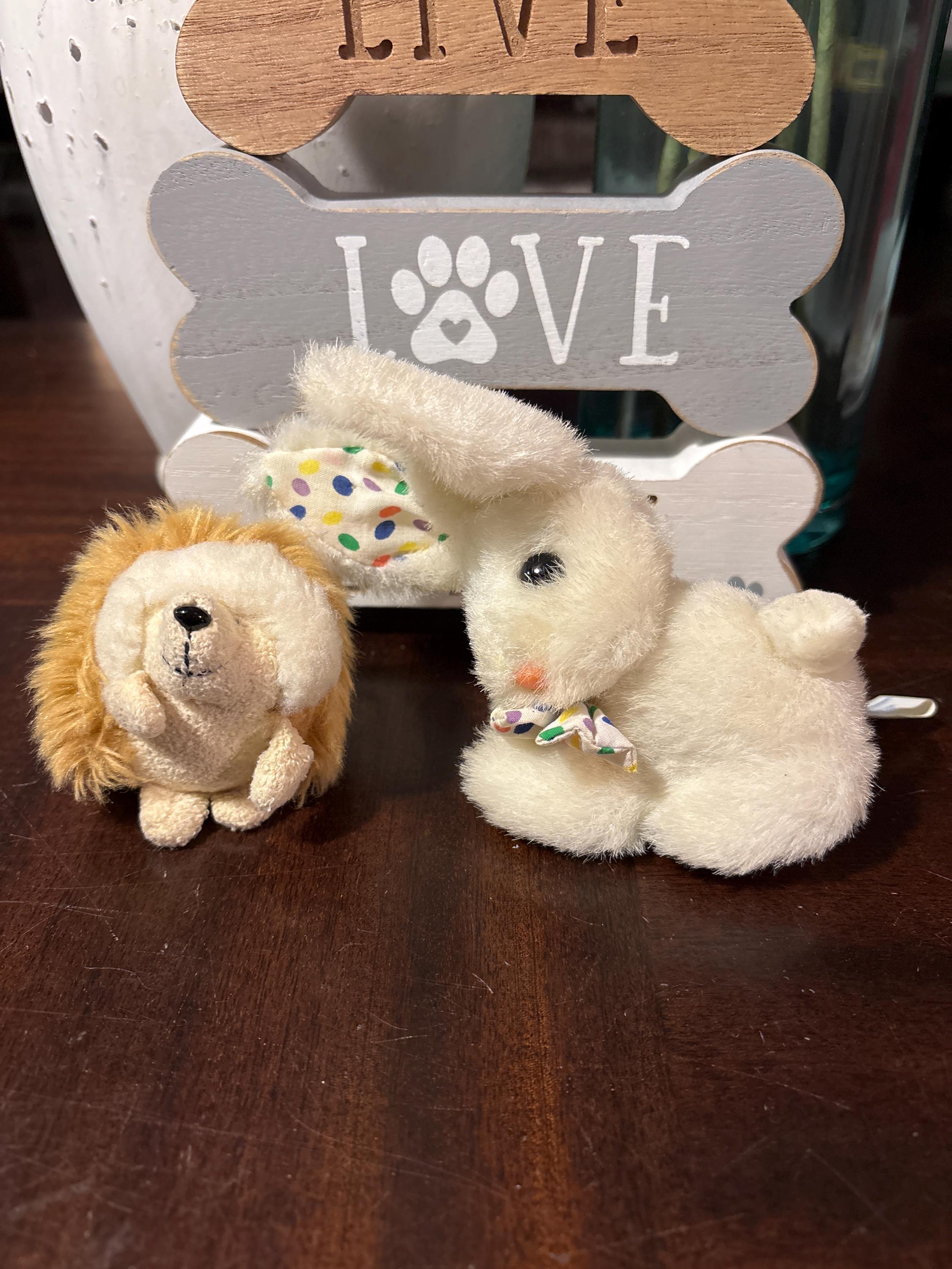 Vintage Mini Plush Set of Stuffed Animals Gund 3” Hedgehog