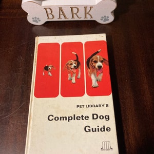 Pet Library’s Complete Dog Guide by Sefton hardback book vintage 1969 RARE dog breed information guide hard to find many breeds