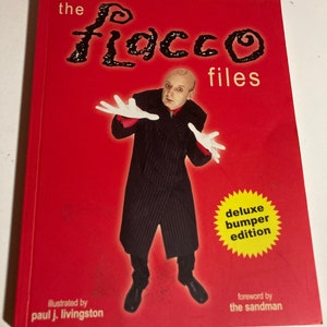 The Flacco files deluxe bumper edition illustrated by Paul Livingston vintage oversized paperback book adult comedy rare