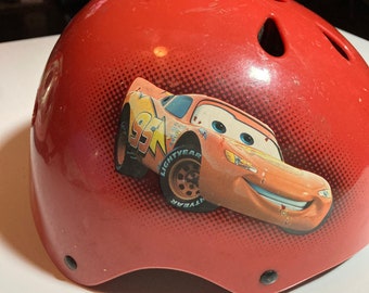 Disney Cars Lightning Mcqueen Bike Helmet Buy Bike Helmet