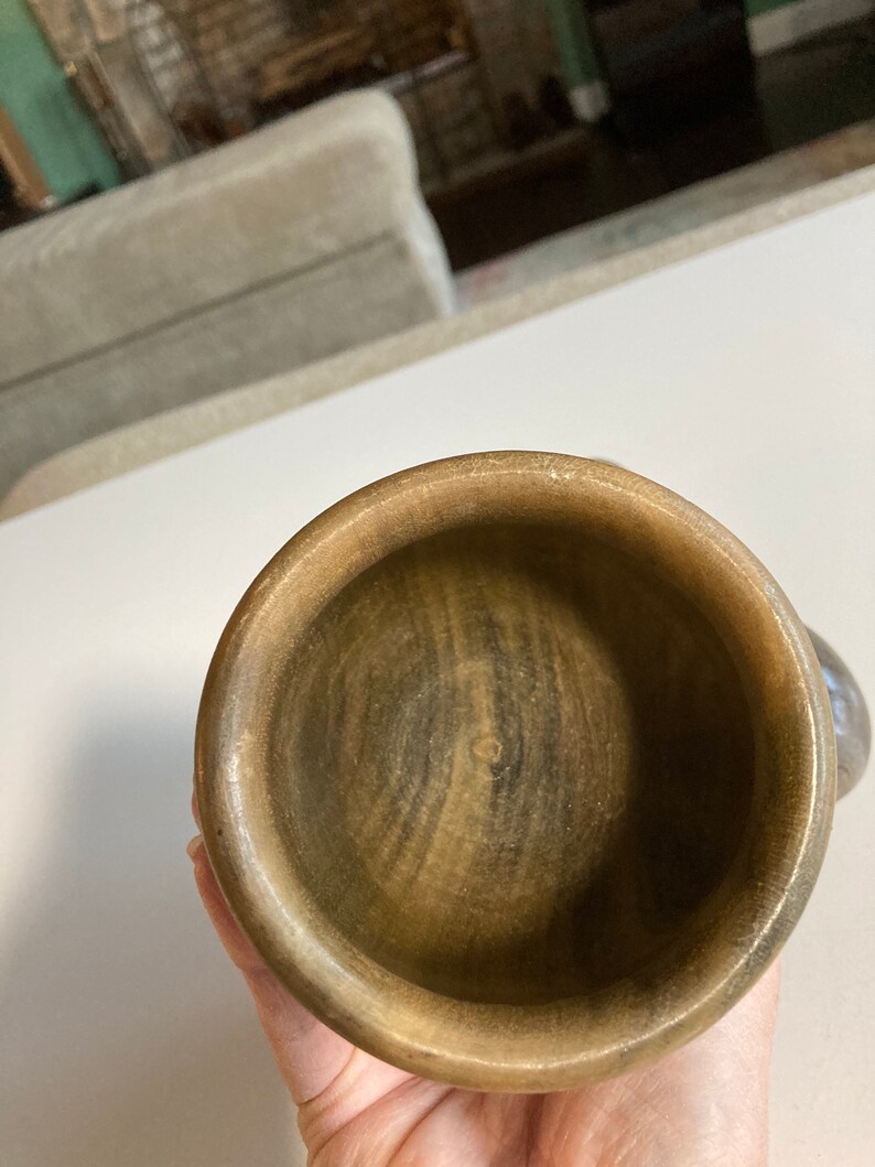 Mortar and Pestle Wooden Souvenir From Jamaica Pretty Vintage Etsy