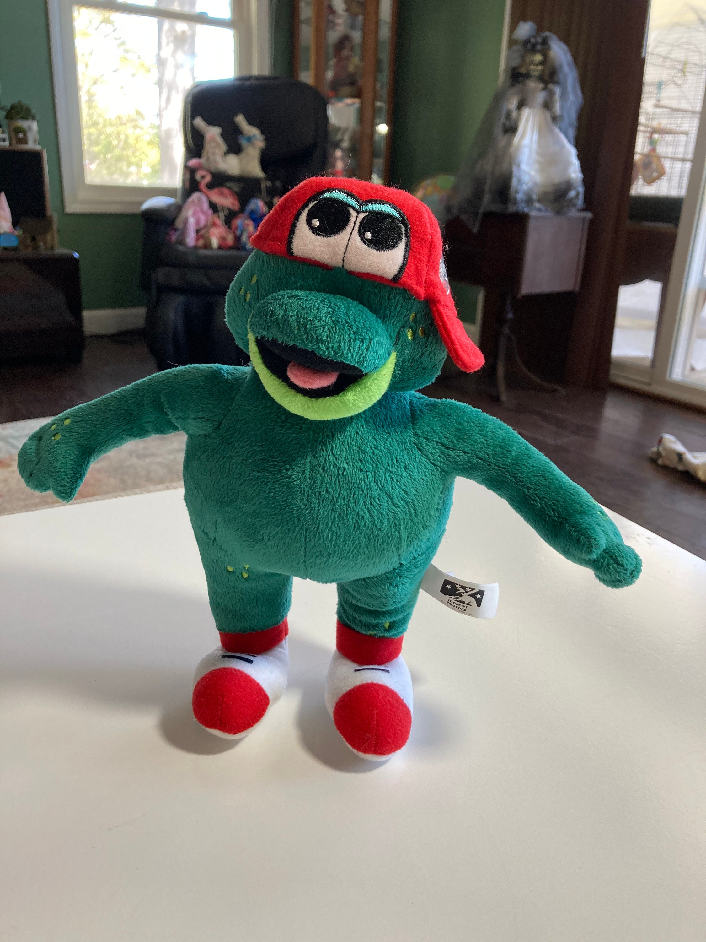 Greenville Drive Baseball Reedy Rip It Plush Frog 9” Stuffed Toy