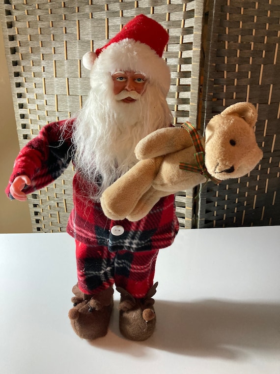 Teddy bear cheap santa claus