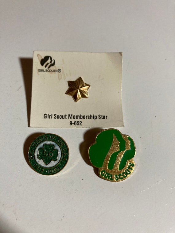 Vintage girl scouts "year Gem