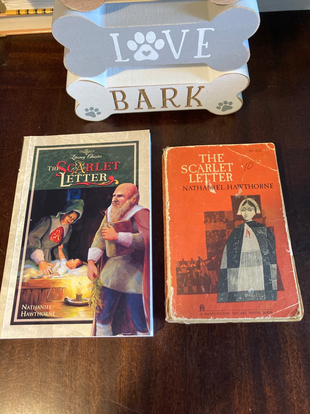 The Scarlet Letter by Nathaniel Hawthorne Paperback Book Lot of 2 ...