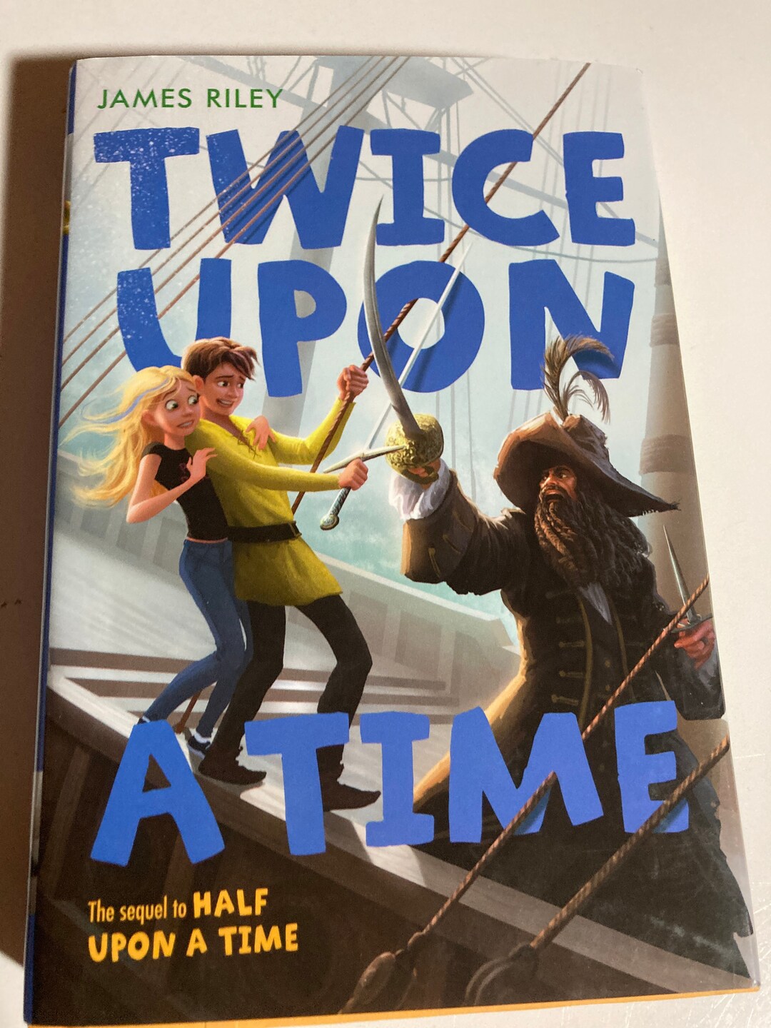Twice Upon a Time by James Riley Hardback Book With Dust Jacket Fiction ...