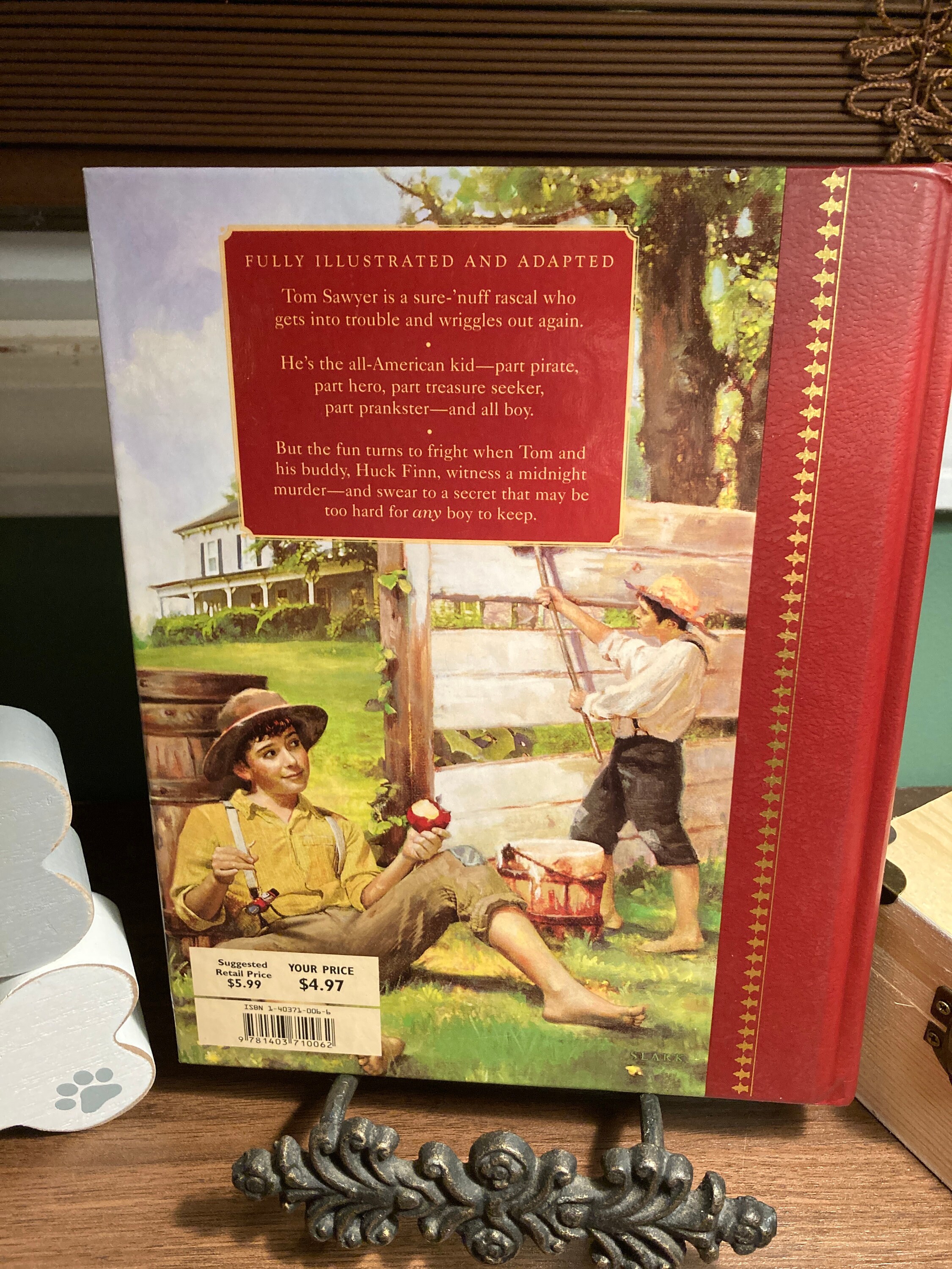 The Adventures of Tom Sawyer by Mark Twain Hardback Book the Great ...
