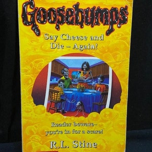 goosebumps books say cheese and die goosebumps books say cheese and die