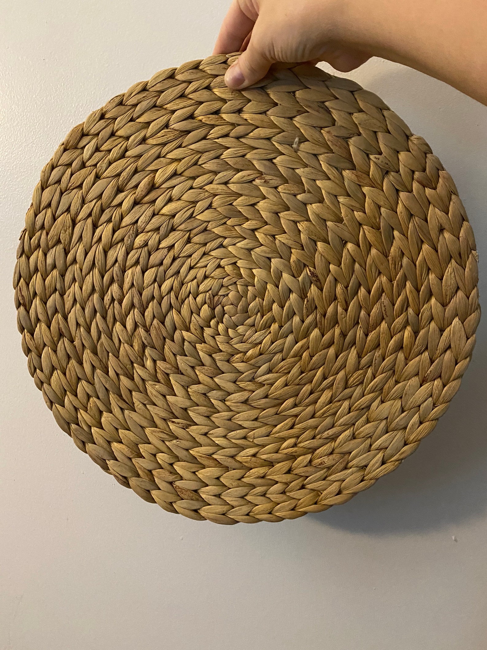 Set of 2 Boho Wicker Chargers or Placemats 15 Etsy