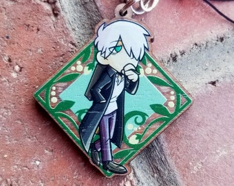Bug Man Ginko Traveler 2.5" Wooden Charm