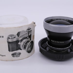 Carl Zeiss Pro-Tessar 85mm f4 Lens for Contaflex III-IV