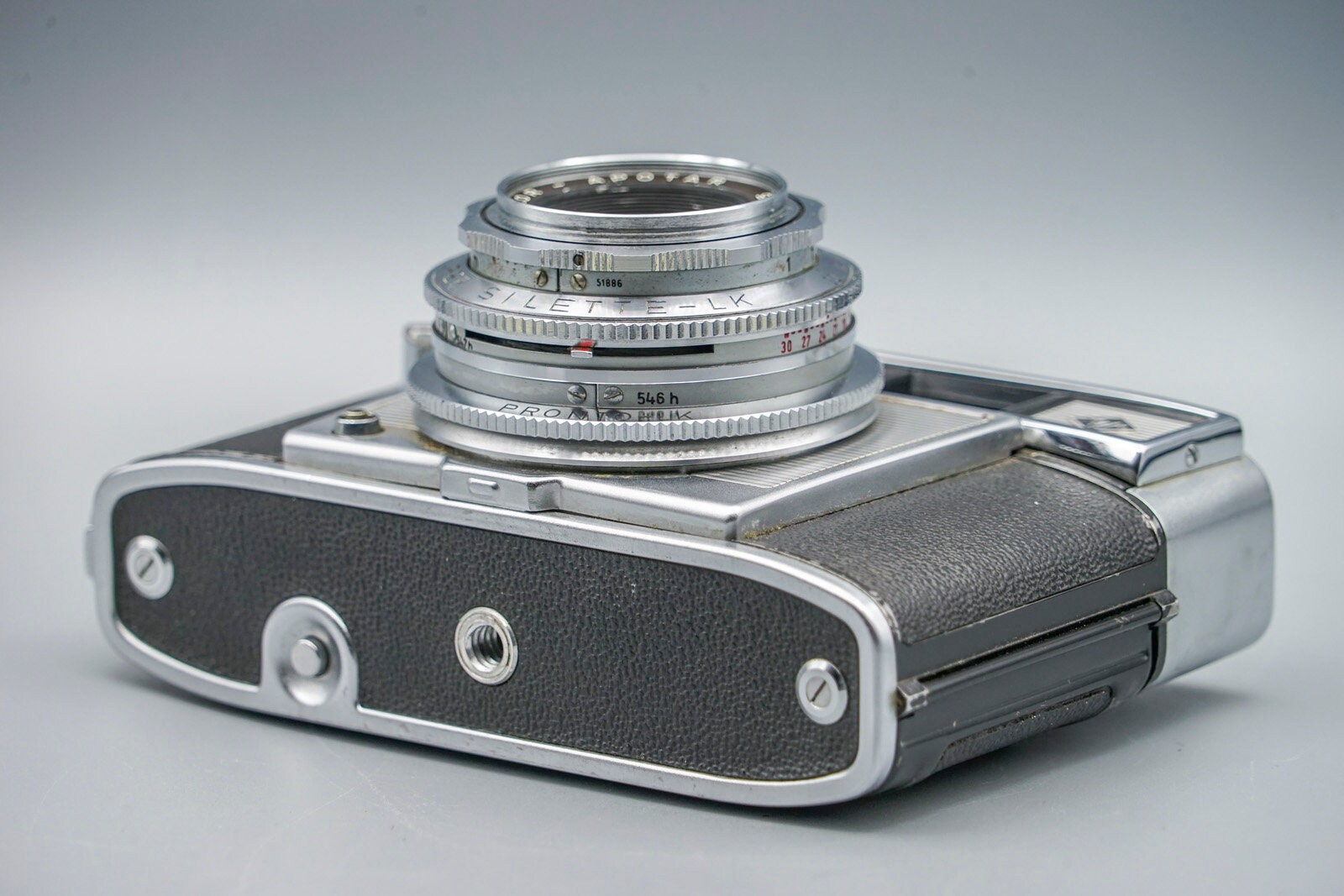 AGFA　SUPER SILETTE ？　COLOR-APOTAR Agfa Super Silette-LK Viewfinder Camera - Color Apotar 2.8