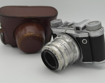 Altissa Altix V With Carl Zeiss Jena Tessar 2,8/50 RED T F