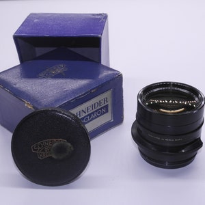 Schneider-Kreuznach  1 : 9 /420 f= 9 420mm Repro-Claron Lens In Original Box