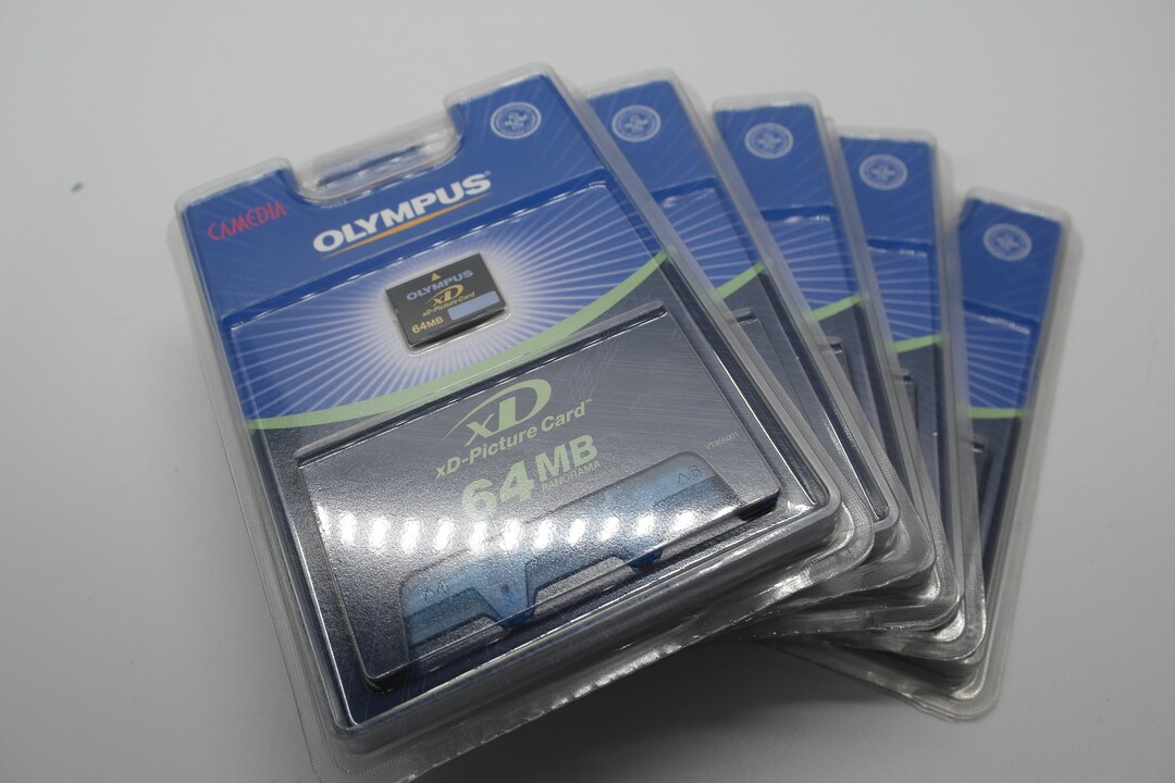 Olympus Und Fujifilm XD Picture Card 64mb 7pcs Etsy