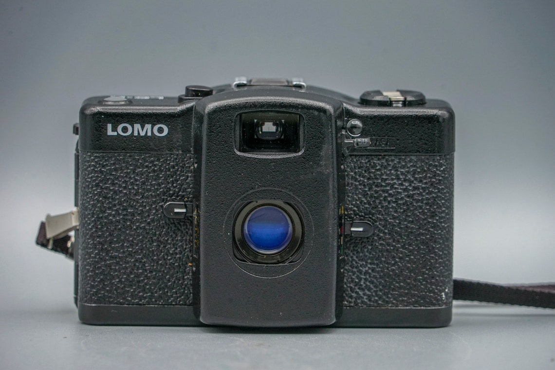 Russian Lomo LCA 35mm Compact Film Camera, Minitar 1 12,8 32mm, Sn