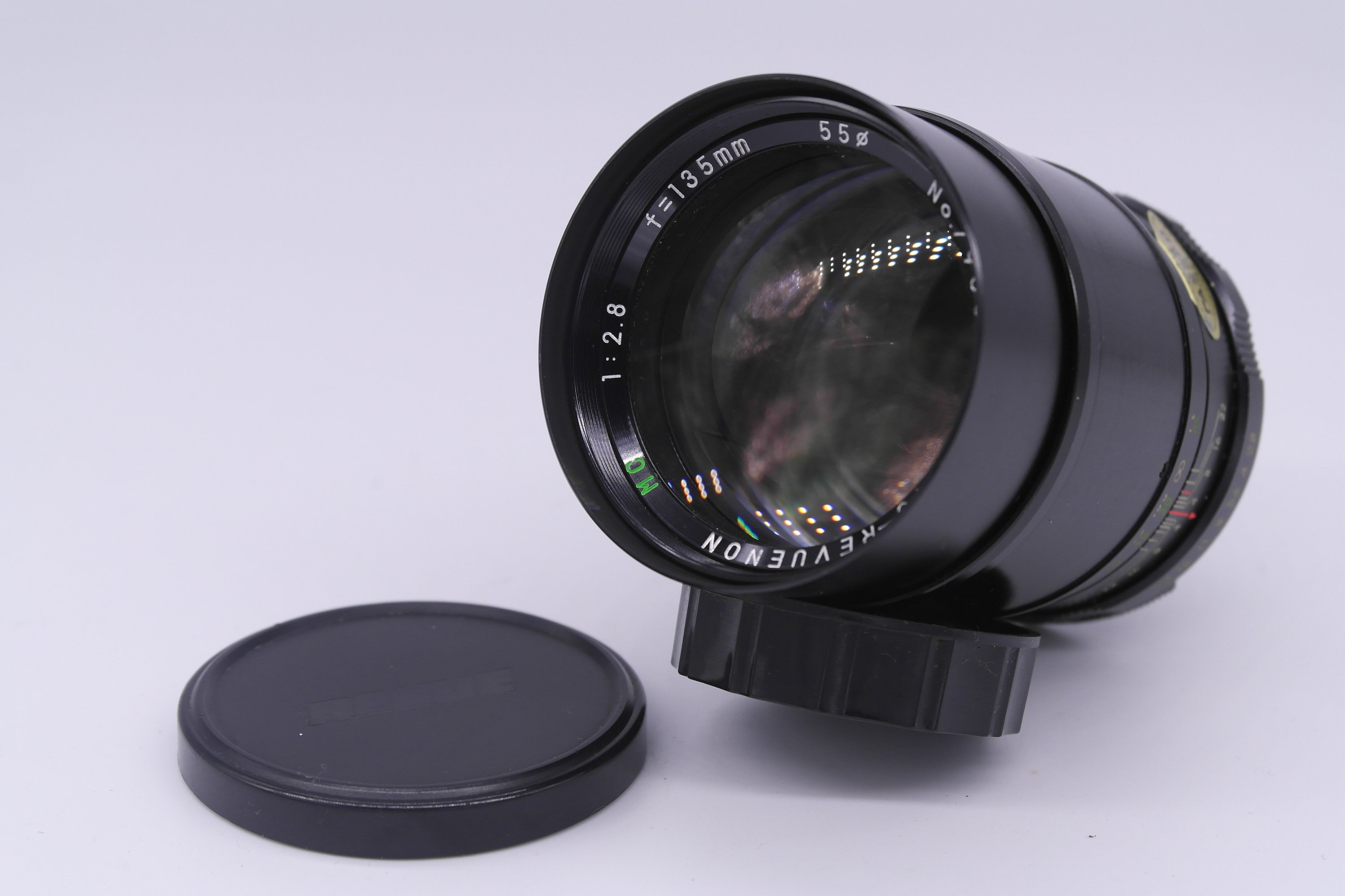 ゼブラ柄 REVUE 135mm f2.8 m42マウント Zebra Pattern REVUE 135mm f2