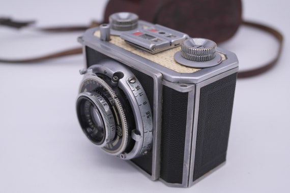 Mimosa I 35mm Camera (1948) - Ludwig Meritar Lens & Leather Case