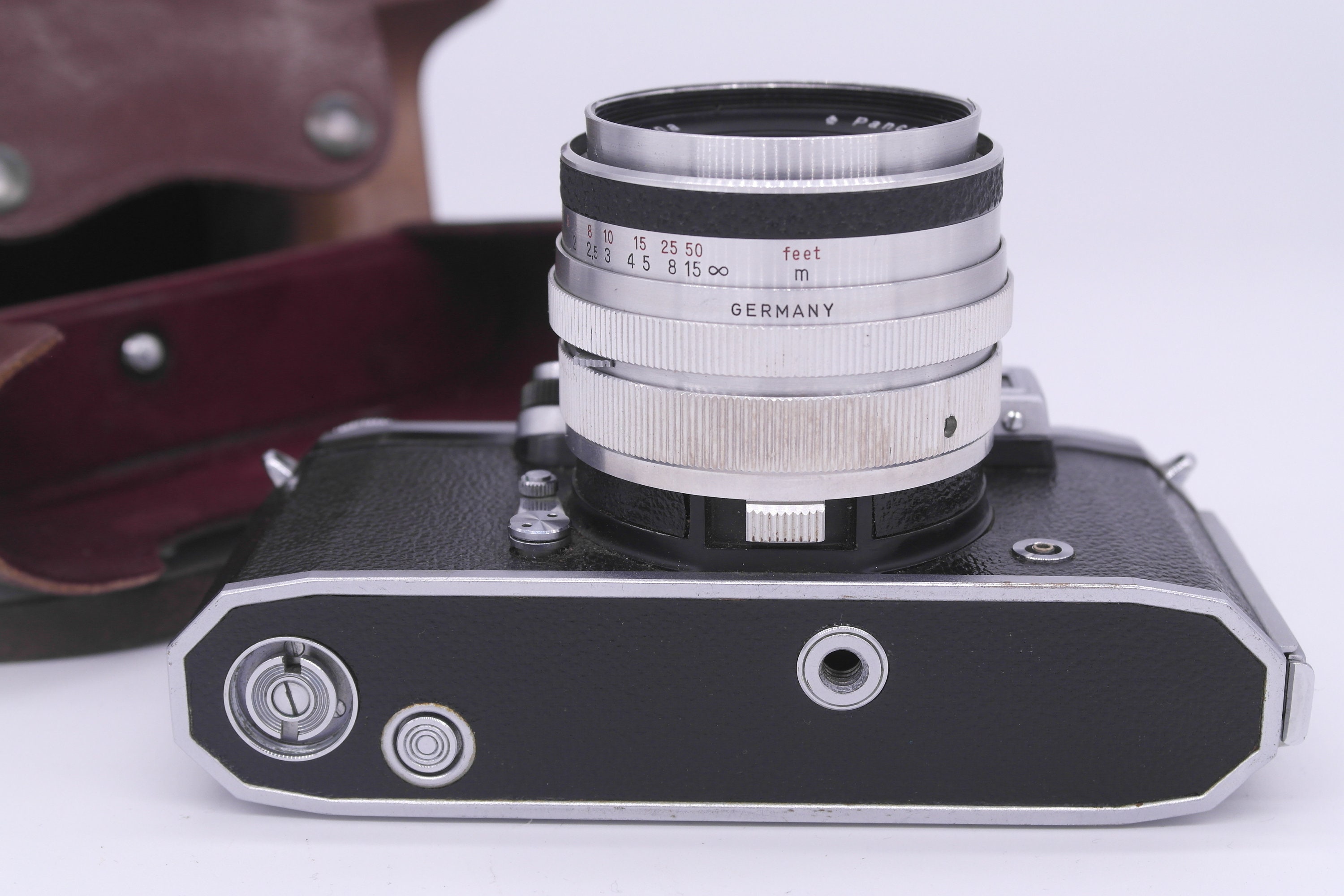 Praktina IIA With Jena Pancolar 2/50 in Original Leather Case - Etsy