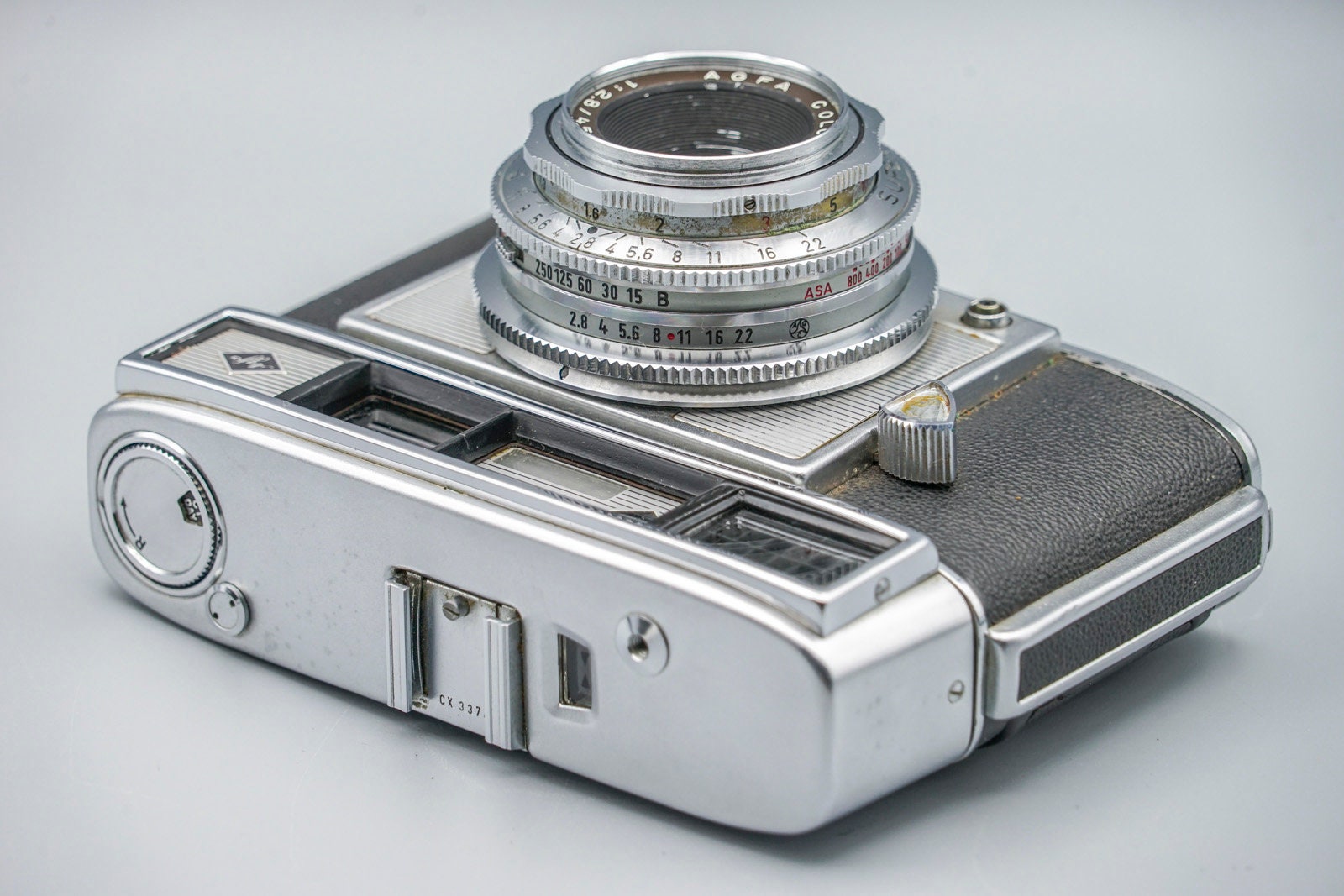 AGFA　SUPER SILETTE ？　COLOR-APOTAR Agfa Super Silette-LK Viewfinder Camera - Color Apotar 2.8