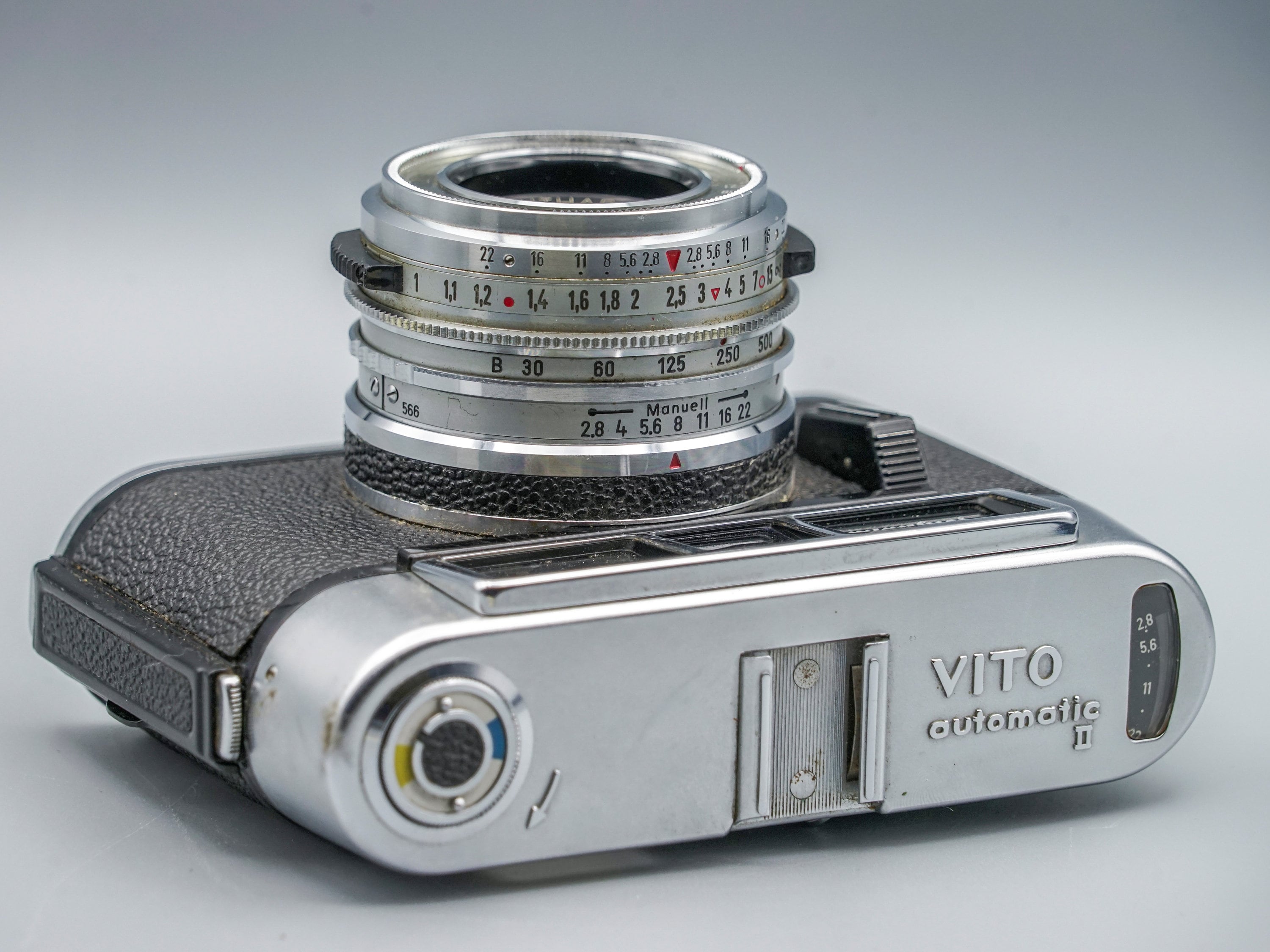 Voigtländer Vito Automatic II With Lanthar 2,8/50mm + Original