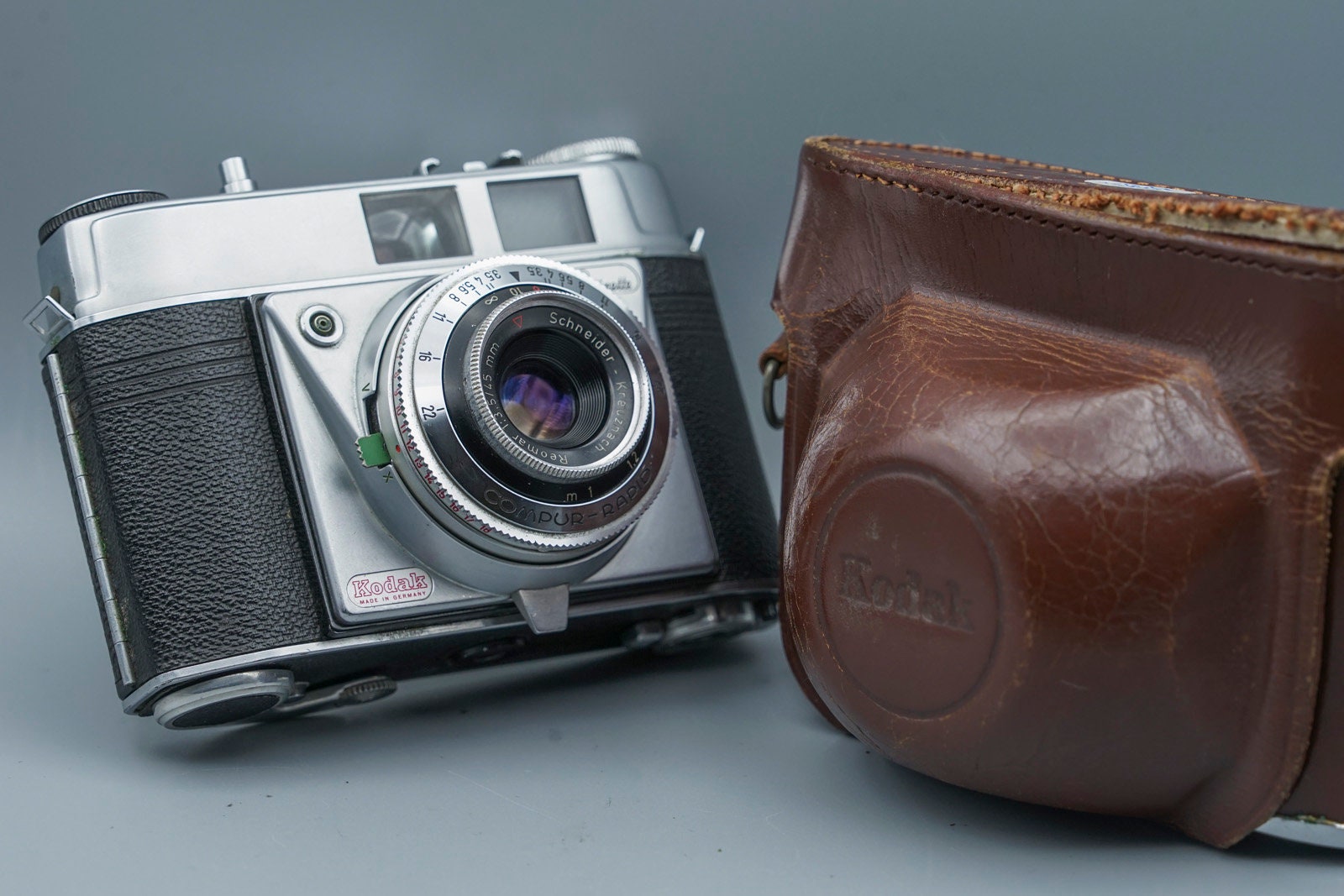 Appareil Photo Vintage Kodak Ancien Retinette 1A Schneider Kreuznach Reomar