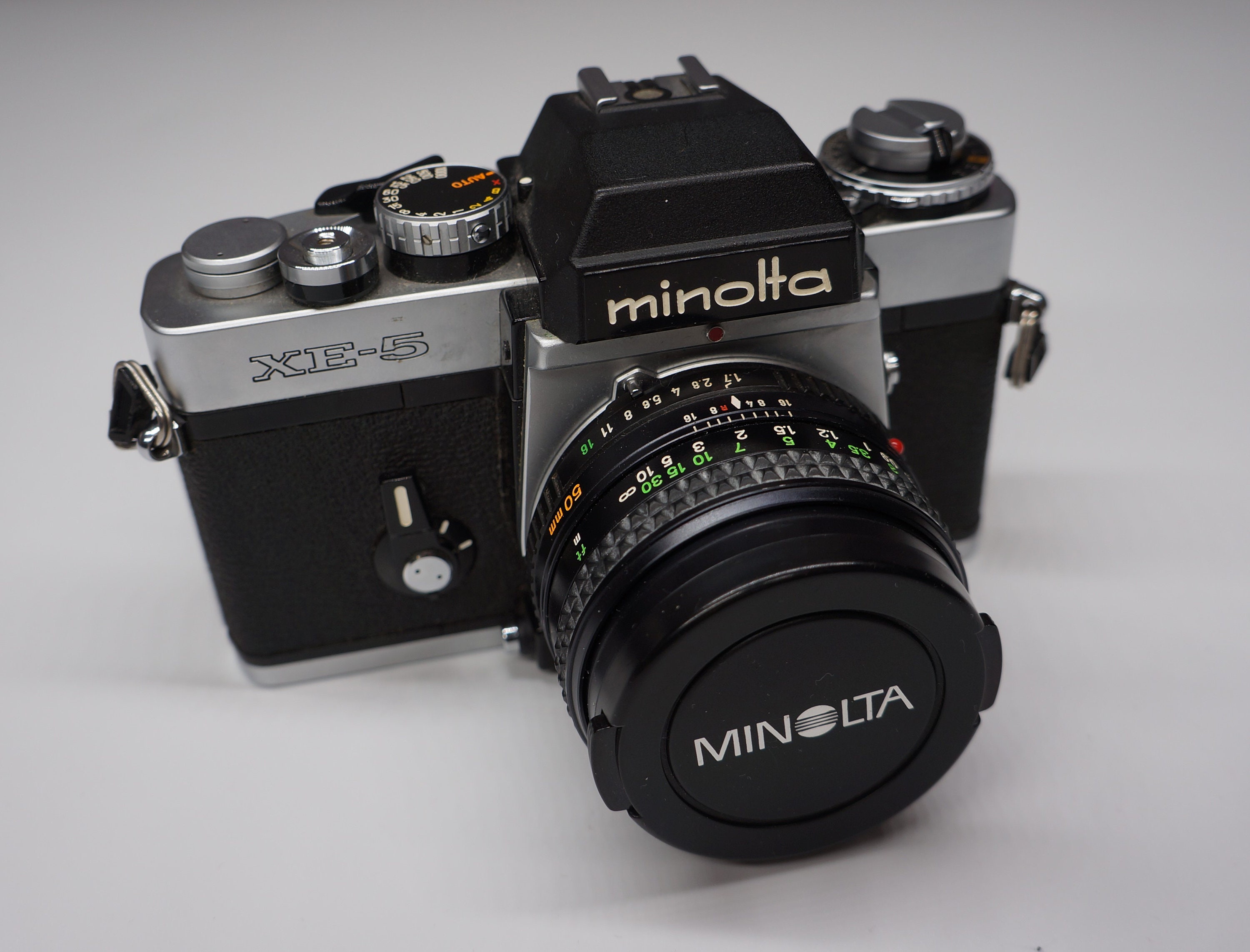 Minolta XE mit MC 50mm f/1,4 Rokkor PK - #1004109 - Foto Köberl