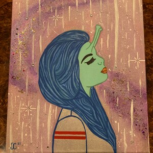 Acrylic painting on canvas