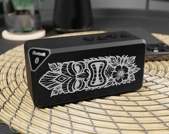 Tropical Bluetooth Speaker, Island Decor Portable Speaker