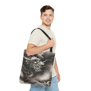 Dragon Tote Bag - Etsy