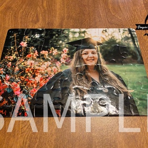 Personalized Photo Puzzles /Custom Puzzles, Heart Puzzles, Rectangle Puzzles, Anniversary, Gifts, Birthdays, Graduations, Announcements/