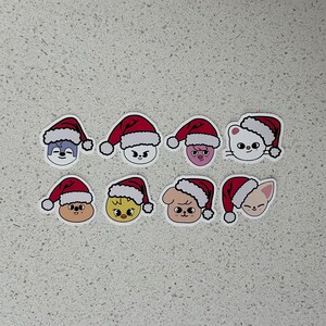 Stray Kids Skzoo Christmas stickers