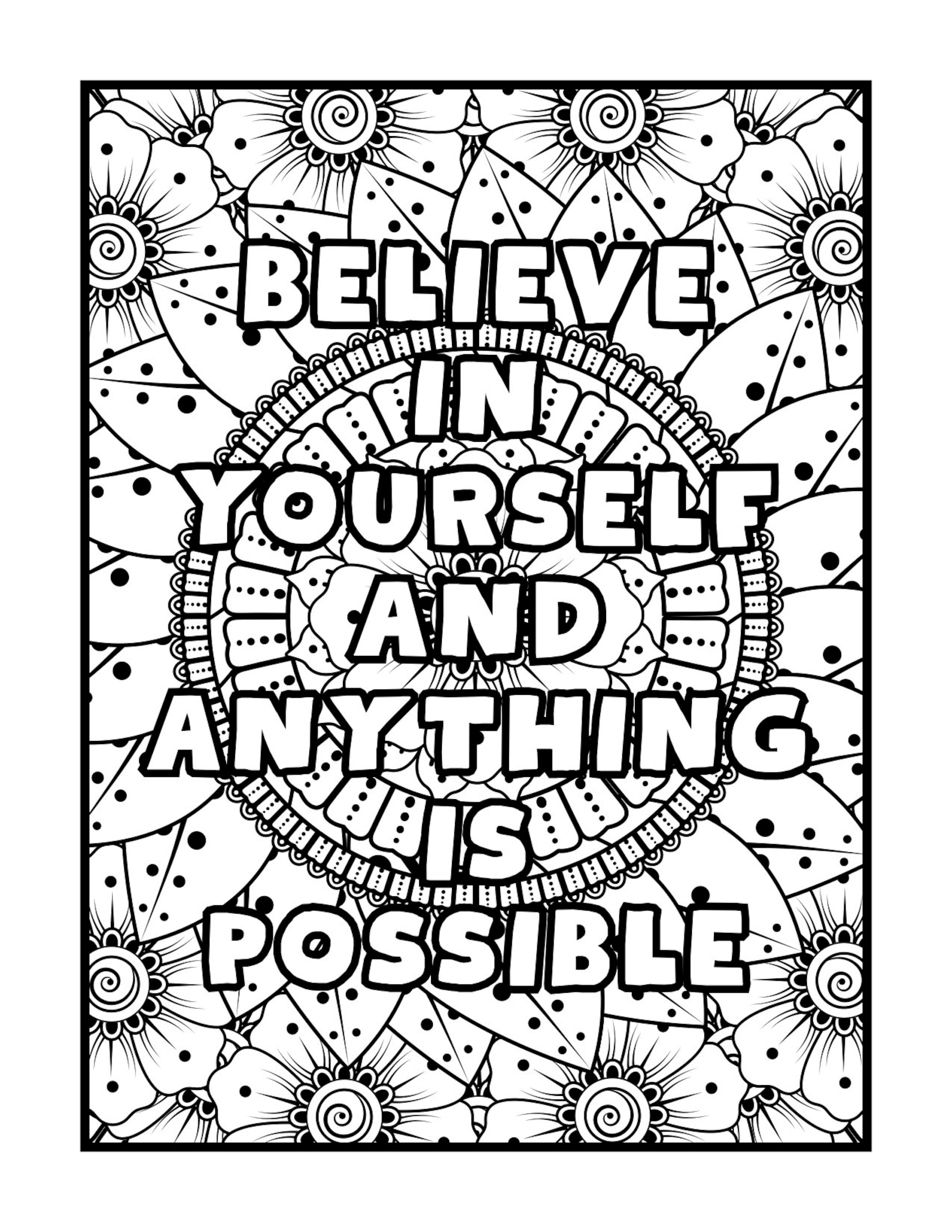 80 Growth mindset coloring pages PRINTABLE mindset resources | Etsy