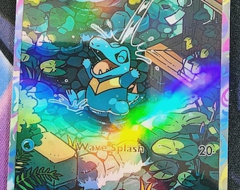 トトディル フルホロTCGポケットカスタムカード。