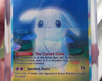 プレミアム Peakychu フルホロ TCG ポケットスタイル カスタムカード。