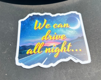 Karina Rykman - Joyride sticker