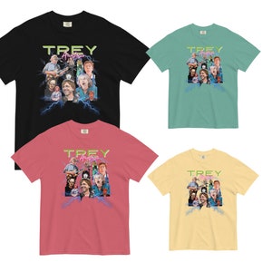 Trey - 90&#39;s Throwback Collage T-Shirt