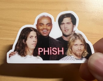 Phish SNL Band Sticker