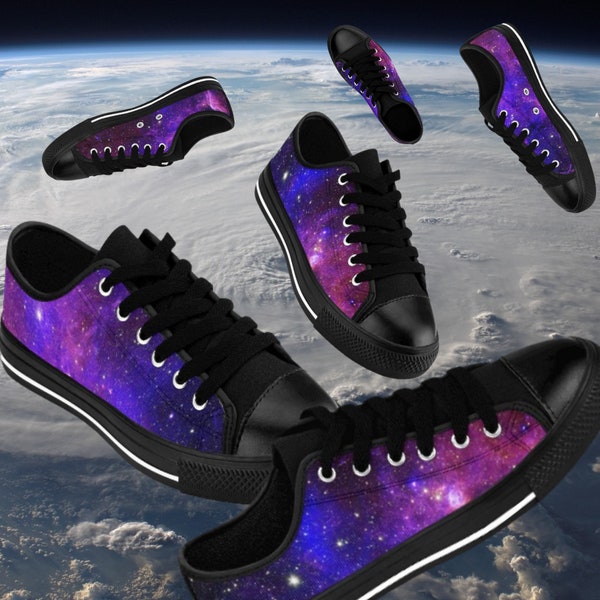 Cartoon Galaxy Space Men's Sneakers main image 1