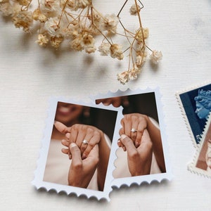 Sellos postales falsos hechos a medida para BODA | Tus sellos falsos de boda | Crea tus propios sellos falsos personalizados | Sellos falsos para invitaciones de boda