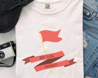 Camiseta gráfica Red Flag Andante