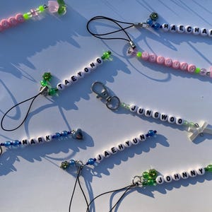 NCT 127 Inspired Member Keychains/Phone Charms