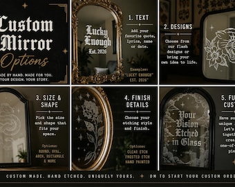 Custom Mirror Engraving