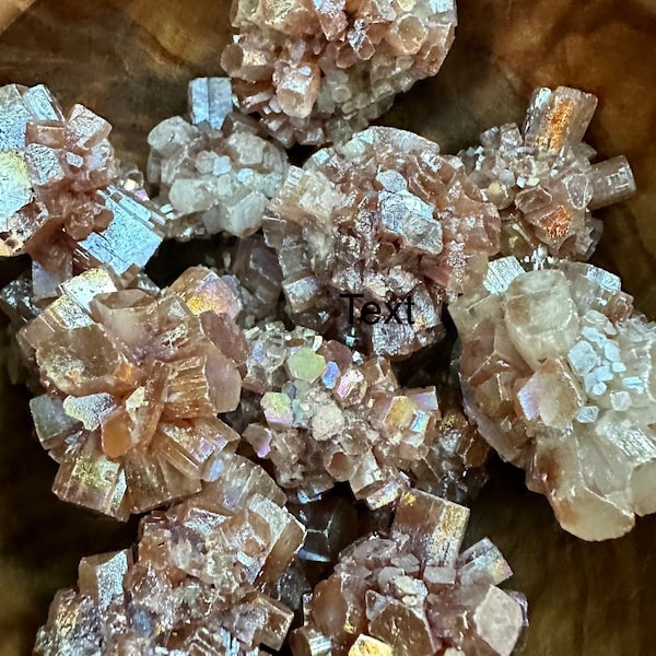 Small Angel Aura Aragonite Cluster Star