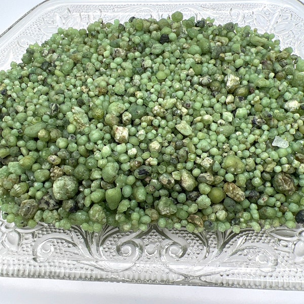 Green Grossular Garnet Gemstone