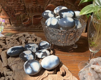 Orca Agate Palm Stone (pick your favorite one)